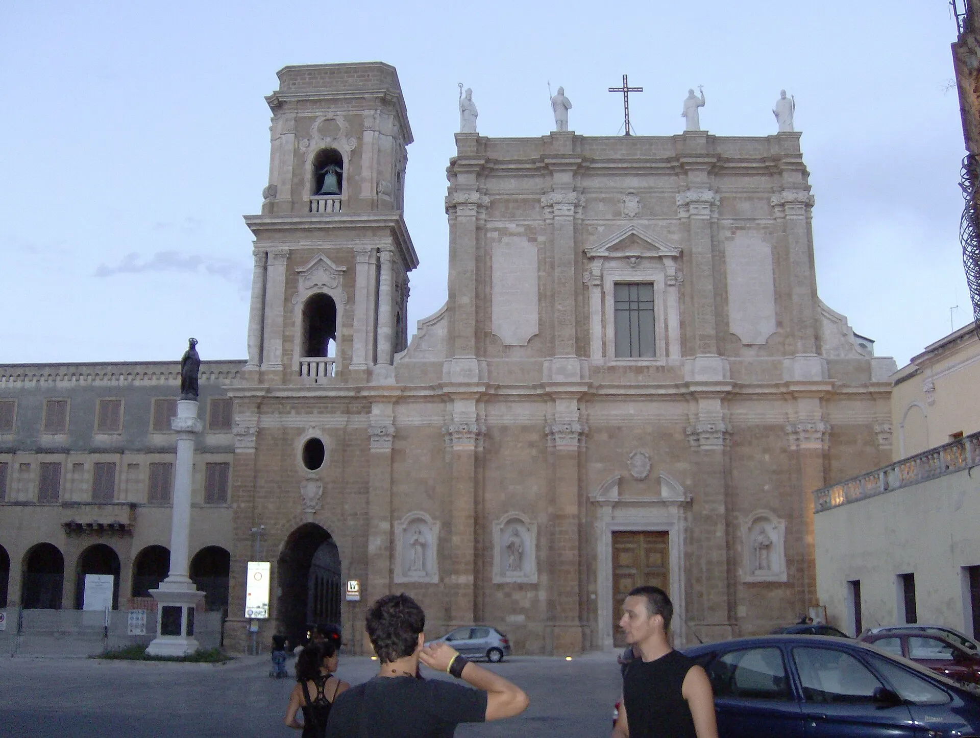 Brindisi Cathedral, an 11th-century Romanesque cathedral in the historic center